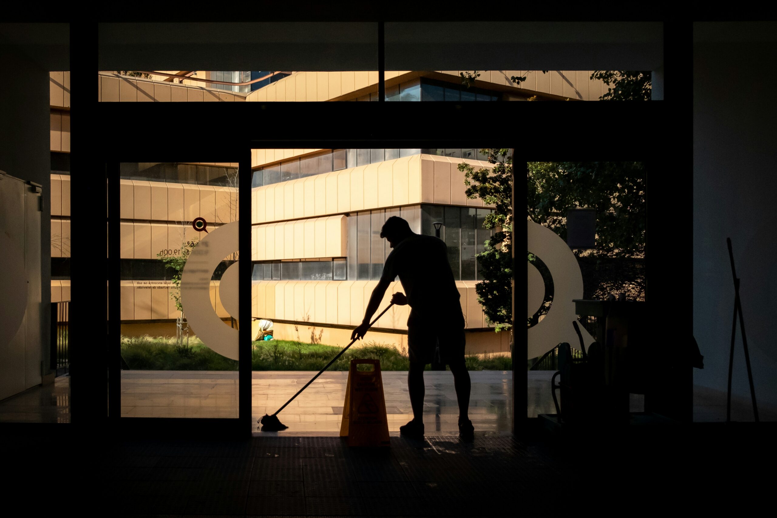 store cleaning